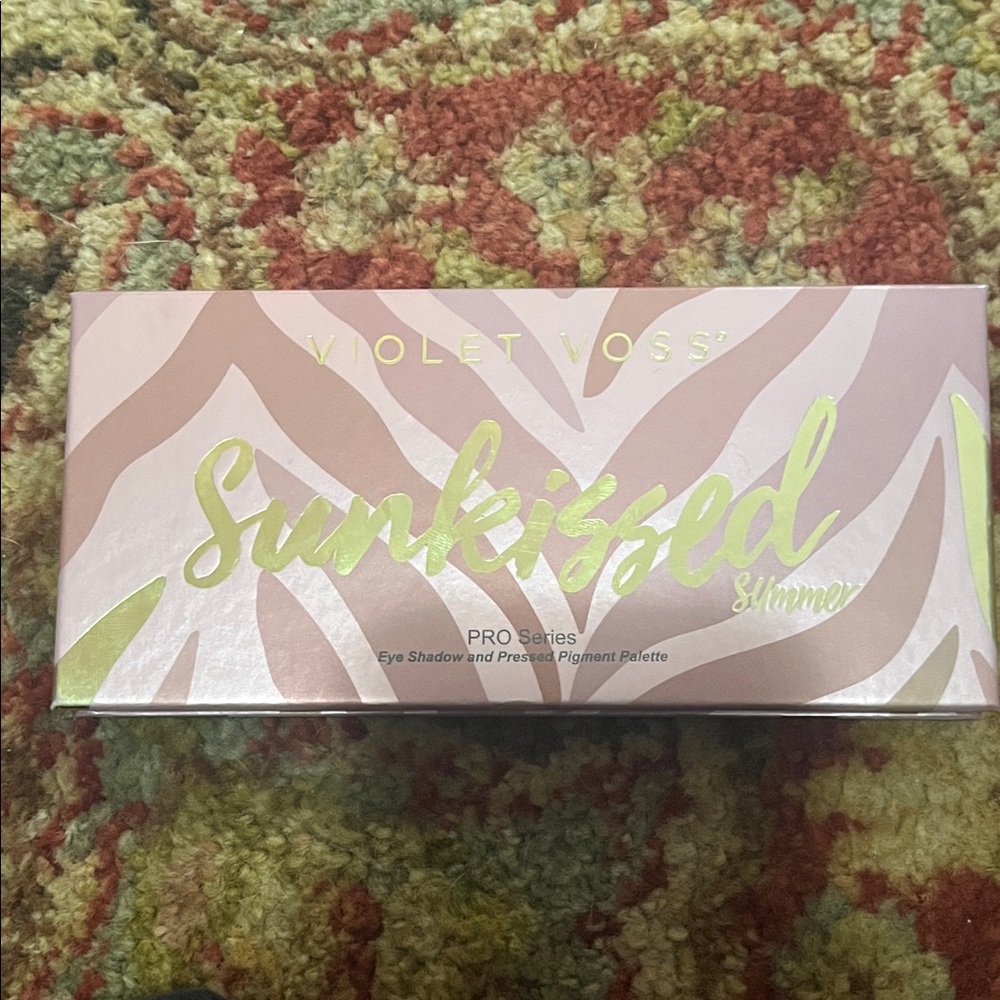 Violet Voss Sunkissed Shimmer Palette - Pink & Gold Foil